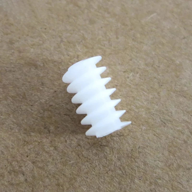 10pcs Plastic Worm Gear 0.5 Module 6×10 DIY Reduction Gears