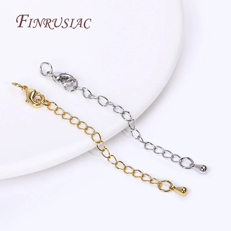 Gold Plated Lobster Clasp Extension Chain 66mm – DIY Jewelry