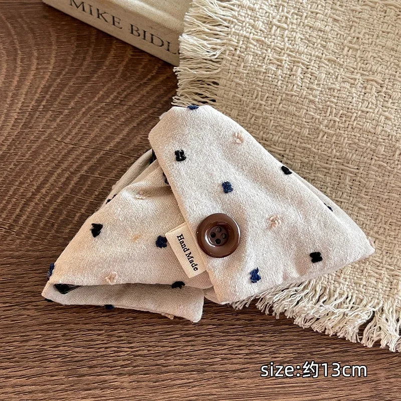 Large Fabric Button Triangle Hair Claw Clip – Women's Updo