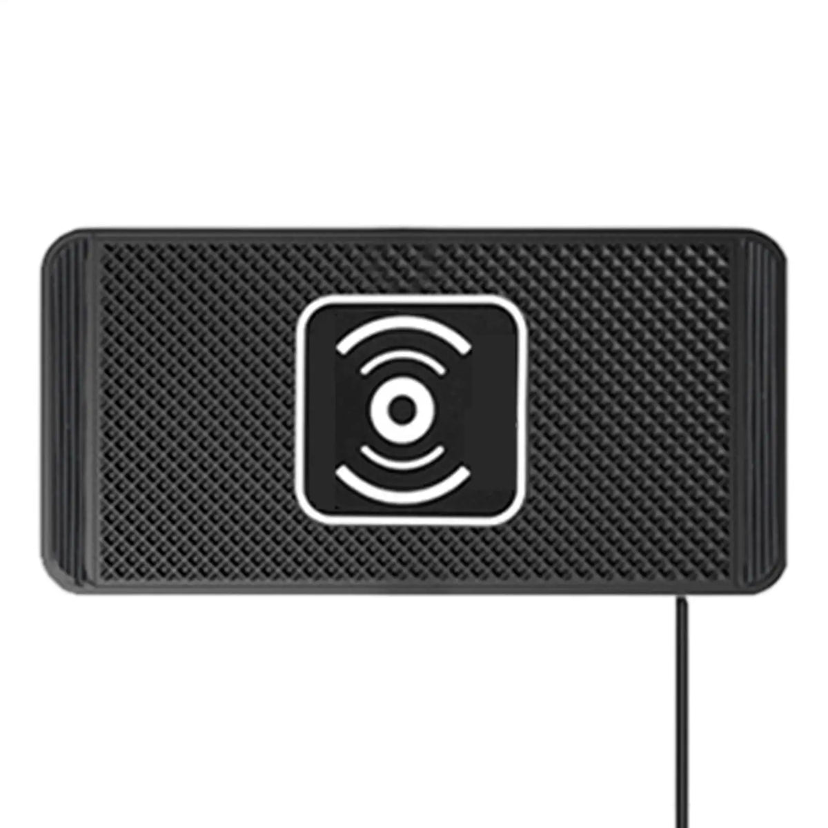 15W Car Wireless Charging Pad – Auto-Sensing Non-Slip Mat