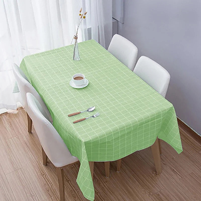 PEVA Waterproof Plaid Tablecloth 137x90cm | Party & Picnic