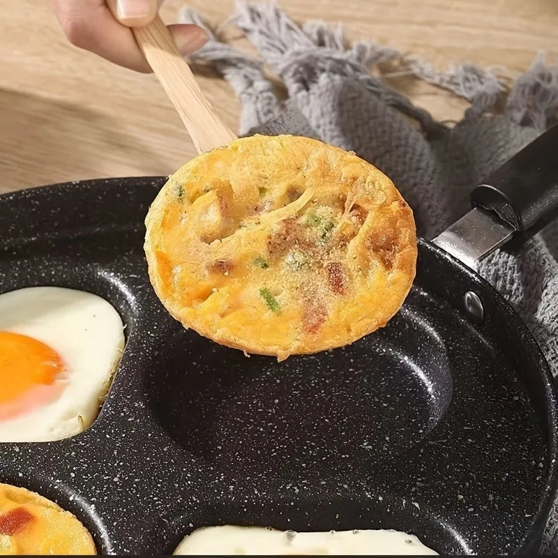 Non-Stick Divided Skillet – Heart & Round Pancake Pan