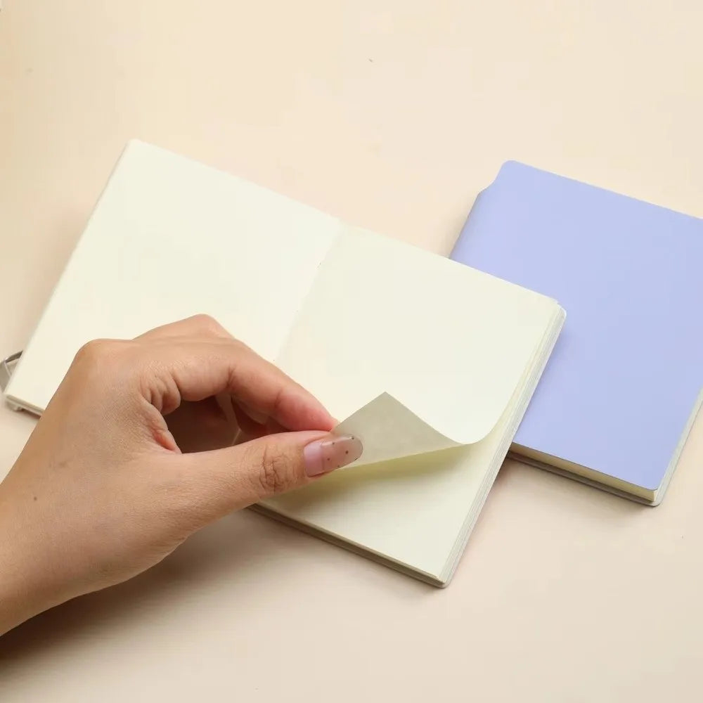Mini Pocket Notebook Soft PU Cover Blank A7 Journal | Nixie