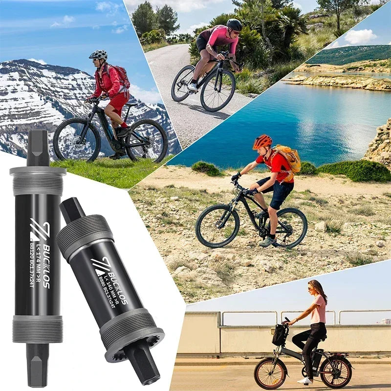 BUCKLOS Square Taper Bottom Bracket BB68 MTB Road E-Bike BSA