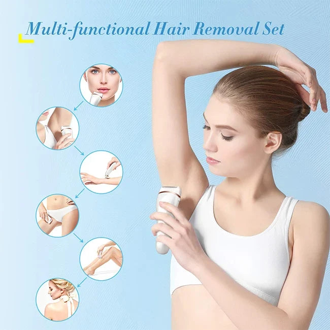 DUTRIEUX Electric Epilator – Women's Body & Face Hair Remover
