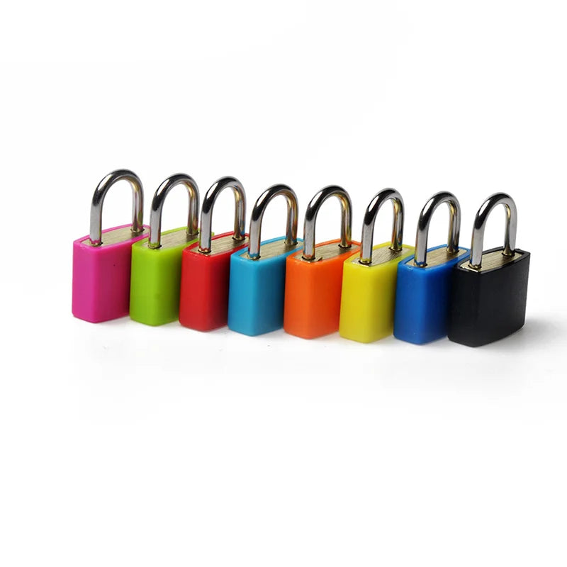 Mini Steel Keyed Padlock – Travel Luggage & Diary Lock + 2 Keys
