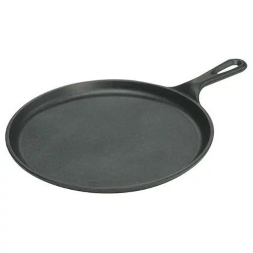 Pre-Seasoned Cast Iron Griddle Pan | Stove, Oven & Campfire