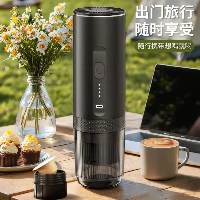 DUTRIEUX Portable Capsule Espresso Machine – Hot & Cold Brew