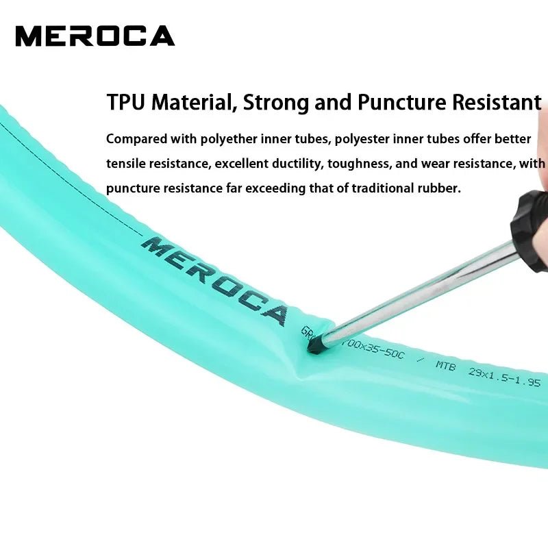 MEROCA TPU MTB Inner Tube 26/27.5/29" Ultralight Presta Valve