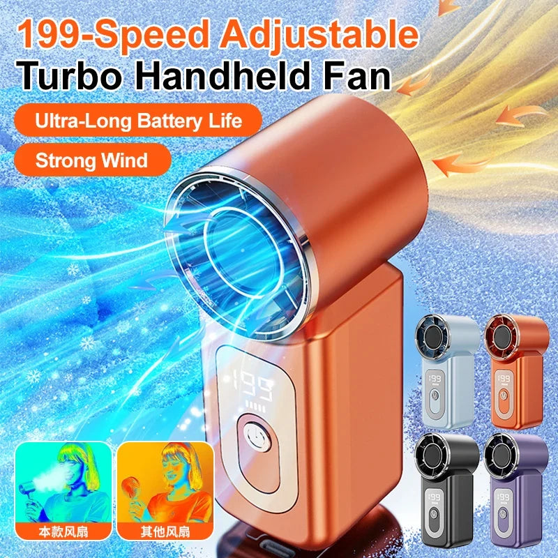 Super Mini Rechargeable Handheld Fan – Portable Pocket Fan