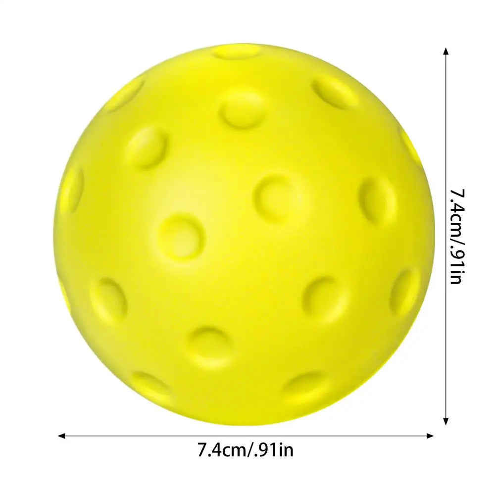 Quiet Foam Pickleball – Silent Indoor & Outdoor Practice Ball