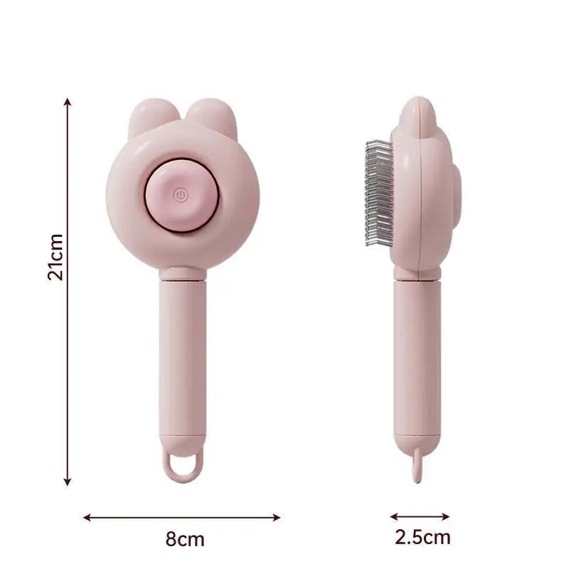 Self-Cleaning Pet Grooming Brush for Dogs & Cats